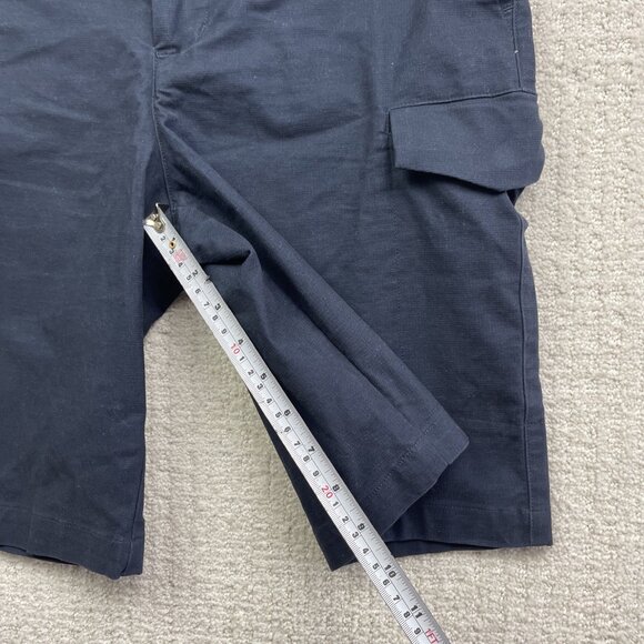 Sierra Designs Shorts Mens 30 Gray Hiking Outdoor Stretch Cargo Short Navy Blue - Picture 10 of 11